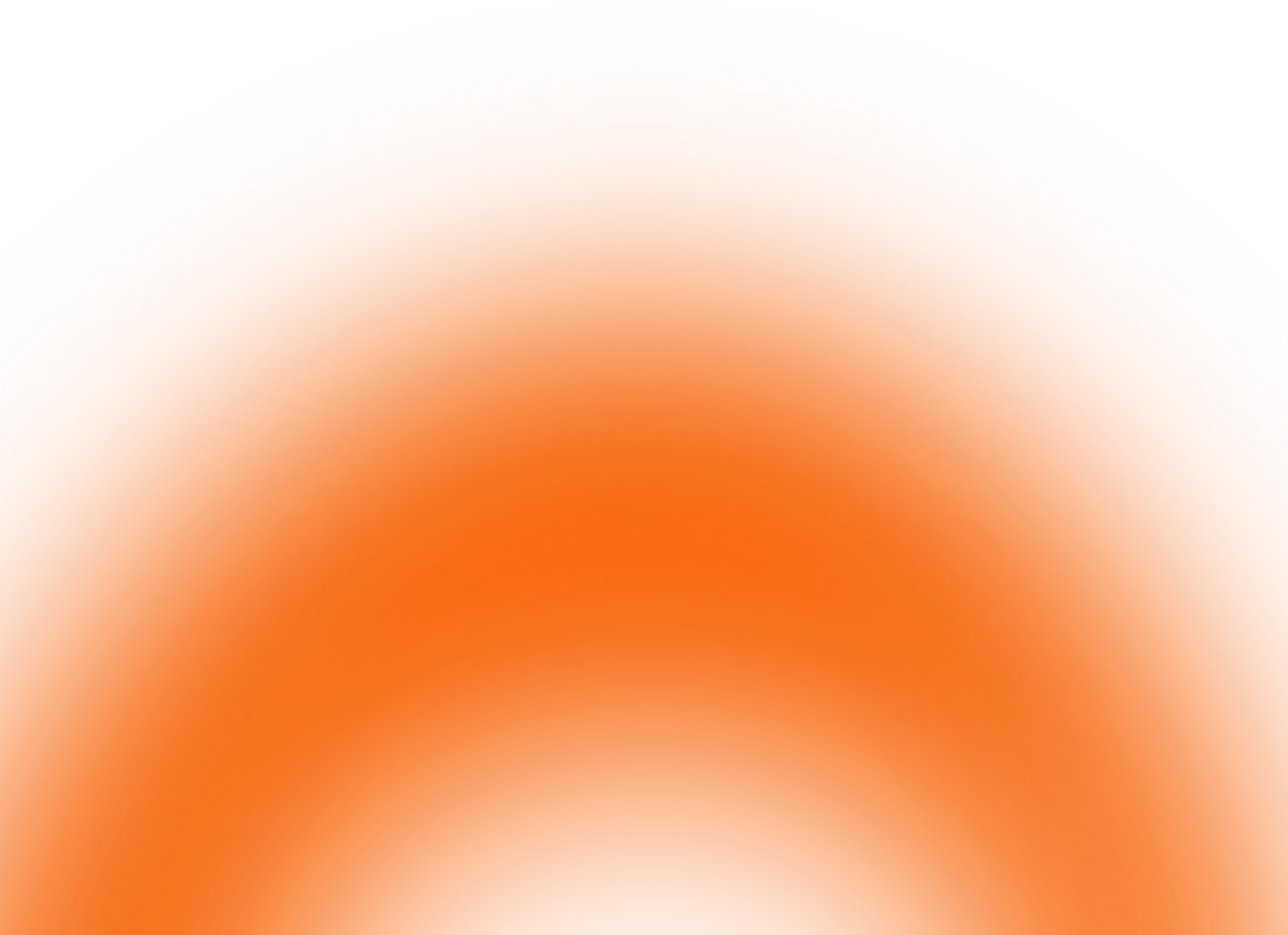 Orange Transparent Gradient Overlay